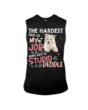 Samoyed-CS3135-The Hardest Sleeveless Tee tile