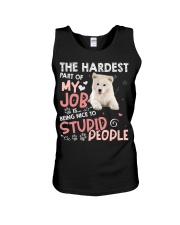 Samoyed-CS3135-The Hardest Unisex Tank tile