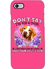 English Pointer-CS4086-Don't Say-V2 Phone Case tile