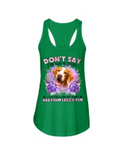 English Pointer-CS4086-Don't Say-V2 Ladies Flowy Tank tile