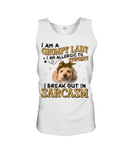 Cavapoo-CS2949-Grumpy Lady Unisex Tank tile