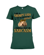 Cavapoo-CS2949-Grumpy Lady Premium Fit Ladies Tee tile
