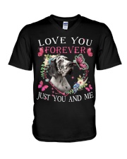 Great Dane-02-NT724-Just You And Me V-Neck T-Shirt tile