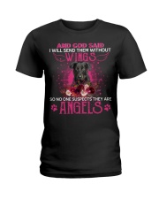 Beauceron-CS3169-And God Said-V2 Ladies T-Shirt tile