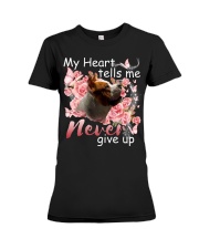 Staffordshire Bull Terrier-CS3867-Never Give Up Premium Fit Ladies Tee tile