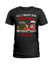 Pekingese-CS3943-Christmas-V9 Ladies T-Shirt tile
