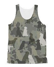 Labrador Retriever-camouflage All-over Unisex Tank thumbnail