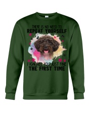 Schnoodle-CS3626-Repeat Yourself Crewneck Sweatshirt tile