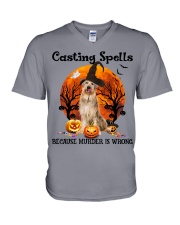 Berger Picard-CS3431-Casting Spells V-Neck T-Shirt tile