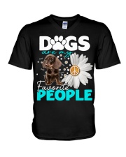 Dachshund-DN2056-A-Favorite People V-Neck T-Shirt tile