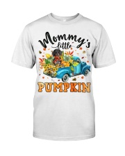 Dachshund 2-CS3319-Pumpkin-V2 Classic T-Shirt front