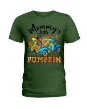 Dachshund 2-CS3319-Pumpkin-V2 Ladies T-Shirt tile