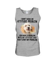 Poodle Crossbreed-CS3647-Attitude Problem Unisex Tank tile