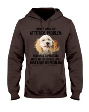 Poodle Crossbreed-CS3647-Attitude Problem Hooded Sweatshirt tile