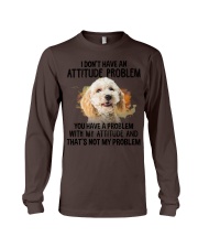 Poodle Crossbreed-CS3647-Attitude Problem Long Sleeve Tee tile