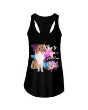 Rough Collie-CS3913-God Guides-V2 Ladies Flowy Tank tile