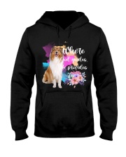 Rough Collie-CS3913-God Guides-V2 Hooded Sweatshirt tile