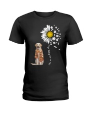 Labrador Retriever-CS3830-Happy Place-V2 Ladies T-Shirt tile