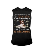 Border Collie-CS3957-Made Me Smile-V2 Sleeveless Tee tile