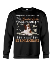 Border Collie-CS3957-Made Me Smile-V2 Crewneck Sweatshirt tile