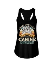 Dalmatian-CS2593-Crazy Dog Lady Ladies Flowy Tank tile