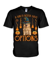 German Spitz -CS3204-Have Options V-Neck T-Shirt tile