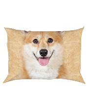 Corgi-Face and Hair Rectangular Pillowcase thumbnail