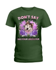 Alaskan Malamute-CS4086-Don't Say-V2 Ladies T-Shirt tile