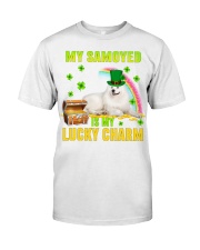 Samoyed-CS4143-Lucky Charm-V2 Classic T-Shirt front