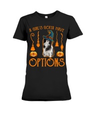 Japanese Chin -CS3204-Have Options Premium Fit Ladies Tee tile