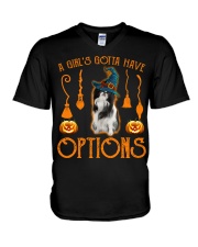 Japanese Chin -CS3204-Have Options V-Neck T-Shirt tile
