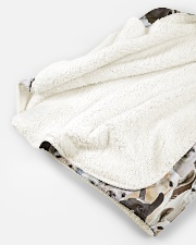 Llama Full Face Sherpa Fleece Blanket - 50" x 60" aos-sherpa-fleece-blanket-50x60-lifestyle-front-11B
