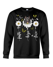 Schipperke-CS3835-Faith-Hope-Love-V2 Crewneck Sweatshirt tile