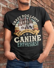 English Springer Spaniel-CS2593-Crazy Dog Lady Classic T-Shirt apparel-classic-tshirt-lifestyle-26
