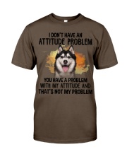 Husky-CS3647-Attitude Problem Premium Fit Mens Tee tile