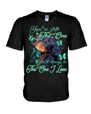 Gordon Setter-NT748-The One I Love V-Neck T-Shirt tile