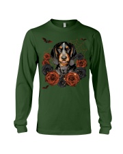 Bluetick Coonhound-CS3406-Rose And Dog-V3 Long Sleeve Tee tile