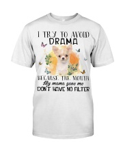 Chihuahua-CS3267-I Try To Avoid Classic T-Shirt front