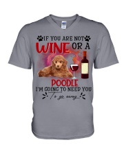 Poodle 2-CS4110-To Need You V-Neck T-Shirt tile
