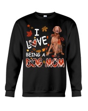 Vizsla-CS3449-A Dog Mom-V3 Crewneck Sweatshirt tile