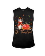 Blue Merle Collie-CS3570-Be Thankful Sleeveless Tee tile