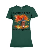 Poodle 3-CS3366-Keeps The Grumpy Premium Fit Ladies Tee tile