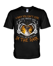 Jack Russell Terrier-DN2380-In The Dark V-Neck T-Shirt tile