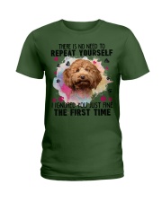 Cockerpoo-CS3626-Repeat Yourself Ladies T-Shirt tile