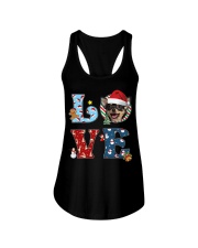 Chihuahua-CS3605-Love Christmas Ladies Flowy Tank tile