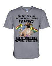 Jug Dog-CS3081-The Second Time V-Neck T-Shirt tile