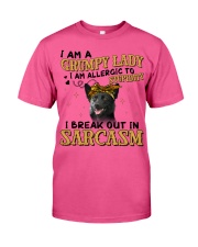 Australian Kelpie-CS2949-Grumpy Lady Classic T-Shirt tile