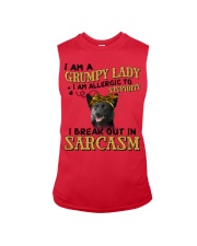 Australian Kelpie-CS2949-Grumpy Lady Sleeveless Tee tile