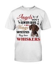 German Shorthaired Pointer2-CS4135-Have Whiskers-V2 Classic T-Shirt front