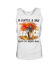 Puggle 2 -CS3366-Keeps The Grumpy Unisex Tank tile